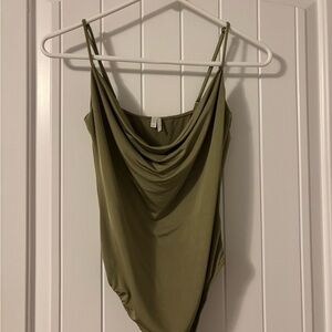 Urban Outfitters Olive Bodysuit